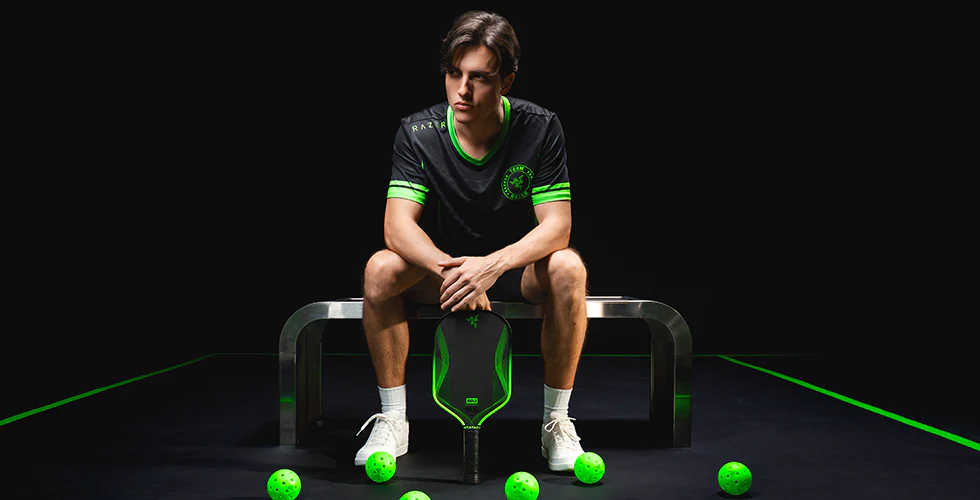 Razer và JOOLA ra mắt vợt Pickleball phiên bản giới hạn trong sự kiện kết hợp chơi game đầu tiên trên thế giới Razer và JOOLA ra mắt vợt Pickleball phiên bản giới hạn trong sự kiện kết hợp chơi game đầu tiên trên thế giới